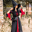 Dress Eleanora red-black - Celtic Webmerchant