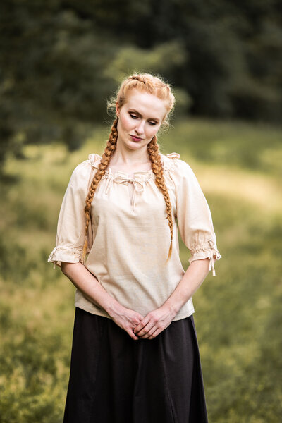 Camicetta Julia naturale - Celtic Webmerchant