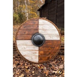 LARP shield Thegn, white-wood, 70 cm - Celtic Webmerchant