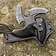 Epic Armoury LARP shuriken med holder, sort - Celtic Webmerchant