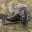 LARP Shuriken mit Halter, schwarz - Celtic Webmerchant