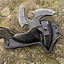 LARP shuriken z uchwytem, czarny - Celtic Webmerchant