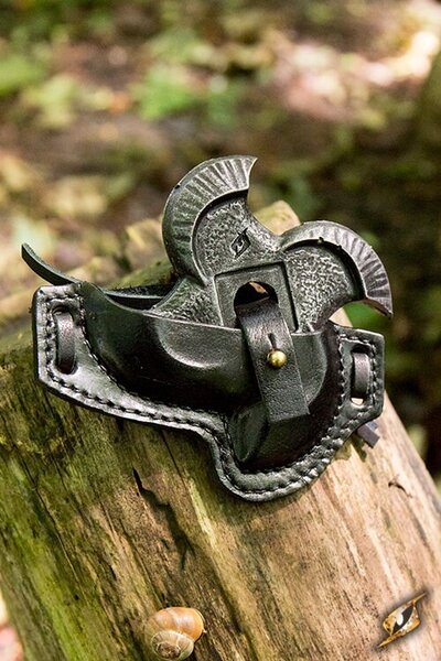 LARP Tornado Shuriken mit Halter, braun - Celtic Webmerchant