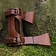 Epic Armoury LARP justerbar hållare, brun - Celtic Webmerchant