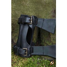 LARP verstellbarer Halter, schwarz - Celtic Webmerchant