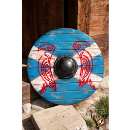 LARP Viking round shield Odin's raven - Celtic Webmerchant