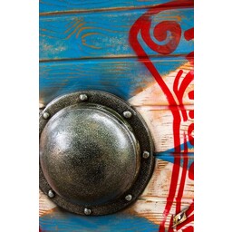 Scudo vichingo rotondo GRV, corvo di Odino - Celtic Webmerchant