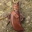 LARP skinner knife with holder, brown - Celtic Webmerchant