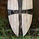 Epic Armoury LARP kite shield black cross - Celtic Webmerchant