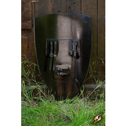 Larp kite shield sort kryds - Celtic Webmerchant