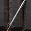 Rollespil sværd Battleworn Footman 110 cm - Celtic Webmerchant