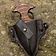 Epic Armoury LARP håndled dolk med holder, sort - Celtic Webmerchant