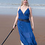 Robe Déesse Athéna, bleu royal - Celtic Webmerchant