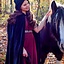 Cape en velours Ilja noire - Celtic Webmerchant