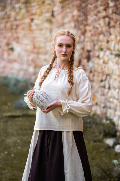 Camicetta Fleur crema - Celtic Webmerchant