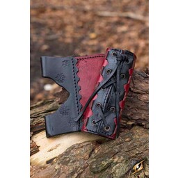 LARP zwaardhouder Imperial, rojo-negro - Celtic Webmerchant