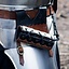 LARP zwaardhouder Imperial, negro-marrón - Celtic Webmerchant