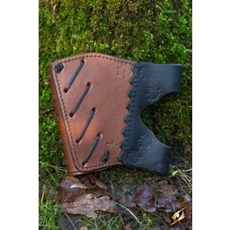 LARP zwaardhouder Imperial, svartbrun - Celtic Webmerchant