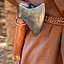 LARP zwaardhouder met ring, bruin - Celtic Webmerchant