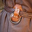 LARP sword holder with ring, brown - Celtic Webmerchant