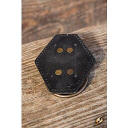 Porta espada LARP con anillo, negro - Celtic Webmerchant