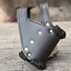 Porta spada LARP con pelliccia, nero - Celtic Webmerchant