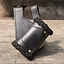 Porta spada LARP con pelliccia, nero - Celtic Webmerchant