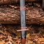 LARP Sword Scabbard, medium, left-handed, leather - Celtic Webmerchant