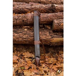 Fodero della spada LARP, L, destrimano, nero - Celtic Webmerchant