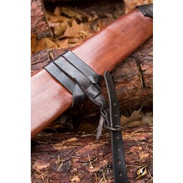 LARP sword scabbard, M, højrehåndet, brun - Celtic Webmerchant