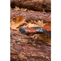 LARP sword scabbard, M, højrehåndet, brun - Celtic Webmerchant