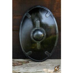 LARP black auxiliae shield - Celtic Webmerchant