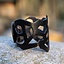 Pulsera de filigrana, cuero marrón - Celtic Webmerchant