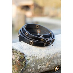 Bracelet en cuir avec oeillets - Celtic Webmerchant