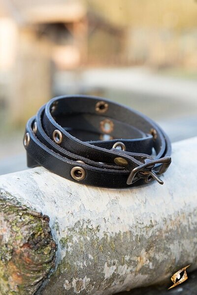 Multistrap Armbånd, læder - Celtic Webmerchant