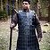 Epic Armoury Brigandine en cuir long, noir - Celtic Webmerchant