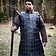 Epic Armoury Leren brigandine lang, zwart - Celtic Webmerchant