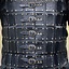 Brigandine de cuero largo, negro - Celtic Webmerchant