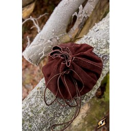 Leather pouch Michelangelo, brown - Celtic Webmerchant