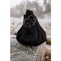 Skórzany pokrowiec Michelangelo, czarny - Celtic Webmerchant