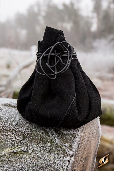 Estuche de cuero Michelangelo, negro - Celtic Webmerchant
