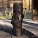 Epic Armoury Leather scroll or bottle holder, black - Celtic Webmerchant