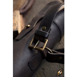 Porte-bouteille ou en cuir, noir - Celtic Webmerchant