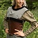 Epic Armoury Corsetto in pelle Margot, marrone - Celtic Webmerchant