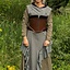 Corsetto in pelle Margot, marrone - Celtic Webmerchant