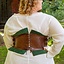 Corset en cuir Margot, vert - Celtic Webmerchant