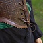 Corsé de cuero Margot, verde - Celtic Webmerchant