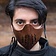 Epic Armoury Leather Mempo half mask, brown - Celtic Webmerchant