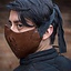 Demi-masque en cuir Mempo, marron - Celtic Webmerchant