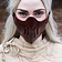 Epic Armoury Demi-masque en cuir Mempo, rouge - Celtic Webmerchant